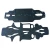 Import carbon fiber CNC cutting toy parts carbon RC Hobby parts from China