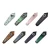 Import Carved logo Wholesale quartz healing crystal smoking pipes weed with clean brush from China