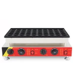 Catering equipment pancake machine waffle maker poffertjes grill cast iron dutch pancake maker