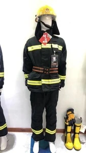 CE EN469 certificate aramid firefighter uniform fireman suit firefighting  safety suit