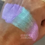 Chameleon multi Chrome eyeshadow aurora Unicorn Powder pigment 1g/jar candy aurora powder