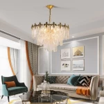 chandelier living room and Copper Material pendant lamp ceiling light brass morocco chandelier lamp