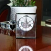 Cheap gift product  GLASS-clock03 Creative home kitchen Originality glass craft clock