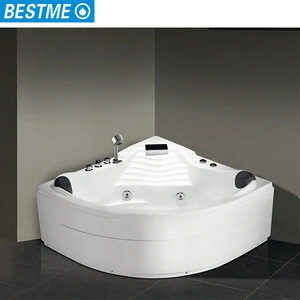 cheap small corner hydromassage bathtub for dubai