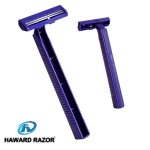 cheap twin blade fixed head disposable shaving razor