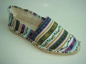 Cheap wholesale women canvas espadrilles shoes