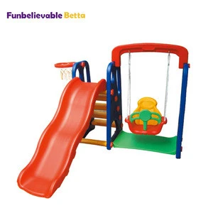 Children Amusement Indoor Slide And Swing
