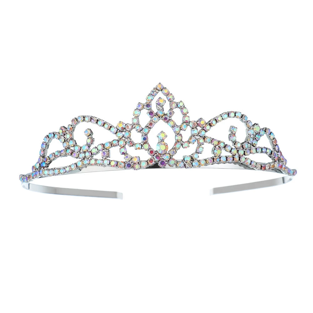 children party Tiara Crowns Princess Queen Diadem Party Wedding Hair Jewelry ornament Headband Bride kid Crown