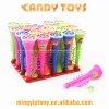 China candy toys mini plastic mix fruit flavor trumpet toy candy