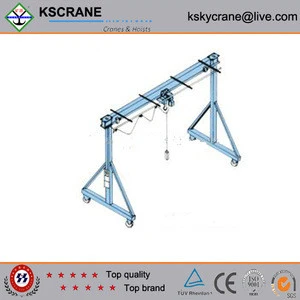 China CE Verified 1t Mini Gantry Crane