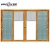 Import China factory price upvc aluminum casement window double toughened glass window door for building from China