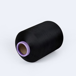 China Hot Sale Nylon 6 Dope Dyed Black DTY