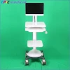 China manufacturer nursing medical computer trolley medical computer workstation cart with printer base