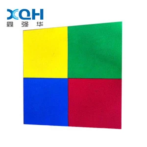 China manufacturer shock absorption rubber flooring