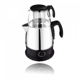 China Suppliers Electric Portable Decorative Tea Kettles With Double-layer Design