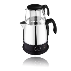 China Suppliers Electric Portable Decorative Tea Kettles With Double-layer Design
