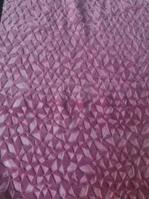 Chinese Facotry Price 100% Polyester Warp Knitting Super Soft Velvet 3D Emboss Stretch Fabric for Curtain Garment, Home Texitle Fleece