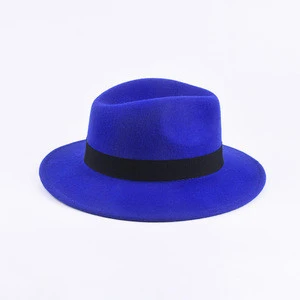 Chinese Spring And Autumn Fashion Wool Fedora Hat