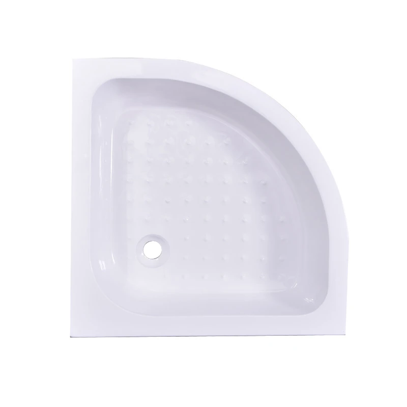 circular acrylic shower base, drop-in style shower base size 70cm,80cm,90cm shower tray