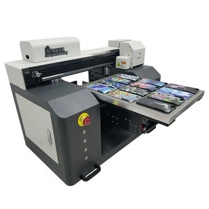 CJ Mini Printing A3 Inkjet UV Flatbed Printer For Mobile Case Metal Wood Printing