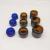 Import Classical empty essential glass bottle wholesale Blue Glass Jar from China