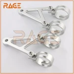 CNC aluminum 33mm-55mm Motorcycle Headlight Mount Bracket Fork for Harley Cafe Racer Chopper