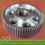 CNC Hobbing Carbon Steel Cylindrical Gear Wheel