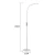 Import Cnlight High Quality Energy Saving Home LED Chrome Finish Remote Control Floor Lamp from China