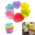 Import Colorful Heart Shape Cupcake Baking molds Food Grade Silicone Cupcake liners Heat Resistant Nonstick Silicone Baking Cups from China
