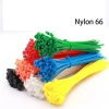 Colorful Self Locking Nylon Ties Extra Heavy Duty Electrical Wire Down pa66 Plastic 100mm Self-locking Cable Tie Management