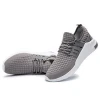 Comfortable fashion flymesh sport mens black casual shoes for sale