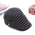 Import Comfortable Woolen Britain Style Beret Cap Striped Color Winter Warm Beret for Wholesale from China