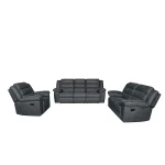 Comfortlands Living wholesale price italy design Embossing fabric /Knit fabric/ Leather air recliner sofa