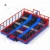 Import Commercial Large Rectangle new Indoor Trampoline Parks for sale from China