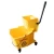 Import Commercial Mop bucket with side press wringer, Squeezing bucket floor cleaning system with wheels, Yellow from China