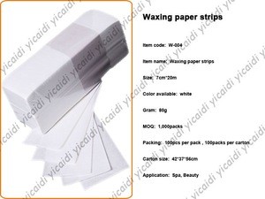 competitive price professional disposable Wax Strips for hair removel