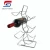 Import Contemporary Decorative Curved Bottle Holder Champagne Bottle Rack Metal Countertop Standing Wine Racks from China