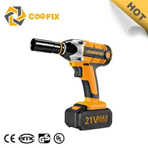 Coofix CF3002 Best Portable 1/2 inch brushless 18 v cordless wrench electrical Cordless Impact Wrench