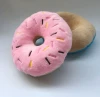 Cotton Donut Play Toys Lovely Dog Cat Chew Squeaker Quack Sound Toy Chew Donut Play Toys