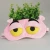 Import Cotton Under Eye Mask Custom Sleeping Weighted Patch Pink Color Eye-Shade from China
