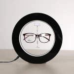 Creative levitating display for advertising magnetic levitation floating and rotating glasses display stand