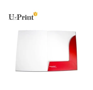 Custom A4 Presentation File, Office Cardboard Paper Folder Printing