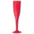 Import Custom Champagne Glasses 5.5 oz Premium Food-Safe Durable Reusable Plastic Party Flutes Solid-Color Made in U.S.A. from USA