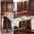 Import Custom design teak wood library bookcase from China
