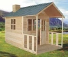 Custom design wood playhouse used for kids playsets outdoor hot sale