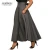 Import Custom Fit High Waist Lady Pleated Long Maxi Skirt from China