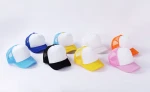 Custom hat children 52-56cm 100% polyester black baseball cap