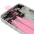 Import custom housing for iphone 5 transparent back housing from China