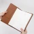 Import Custom leather book cover for business man/woman in black color from China