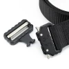 Custom Logo Belt 8334 Tactical Belt Nylon Webbing Elastic Magnet Belt
